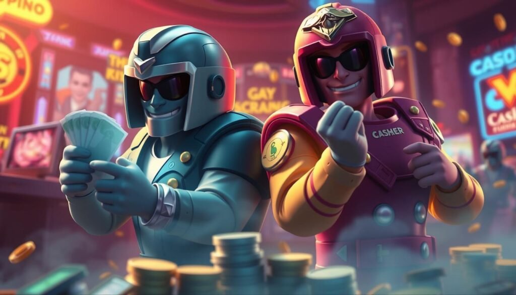 生成 Cashing Pro 和 K Cash 的圖片