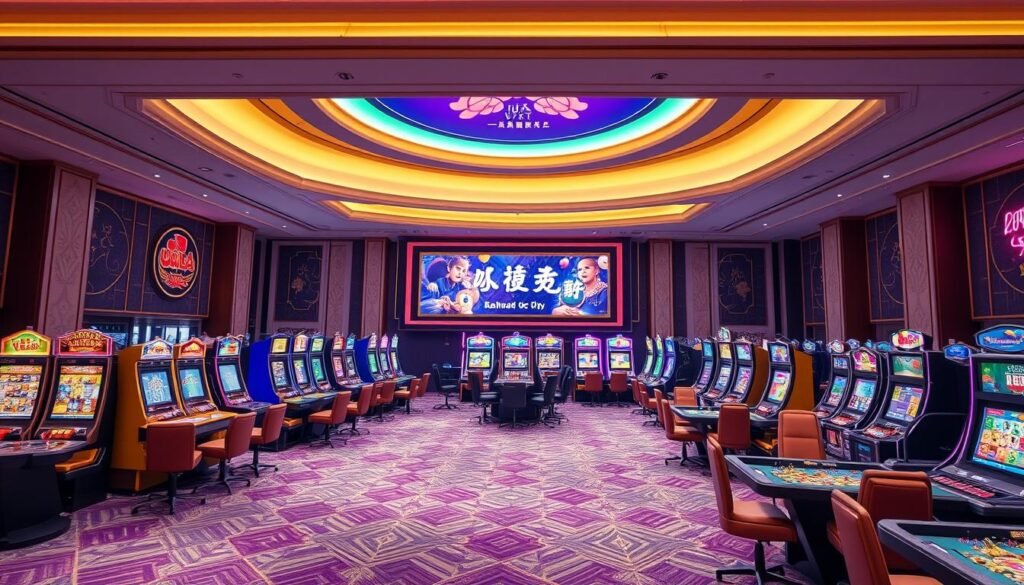 生成圖片：優塔娛樂城的遊戲大廳，包含多種國際熱門賭場遊戲
